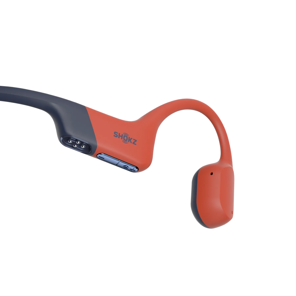 Fone de Condução Óssea Shokz OpenSwim Pro Vermelho