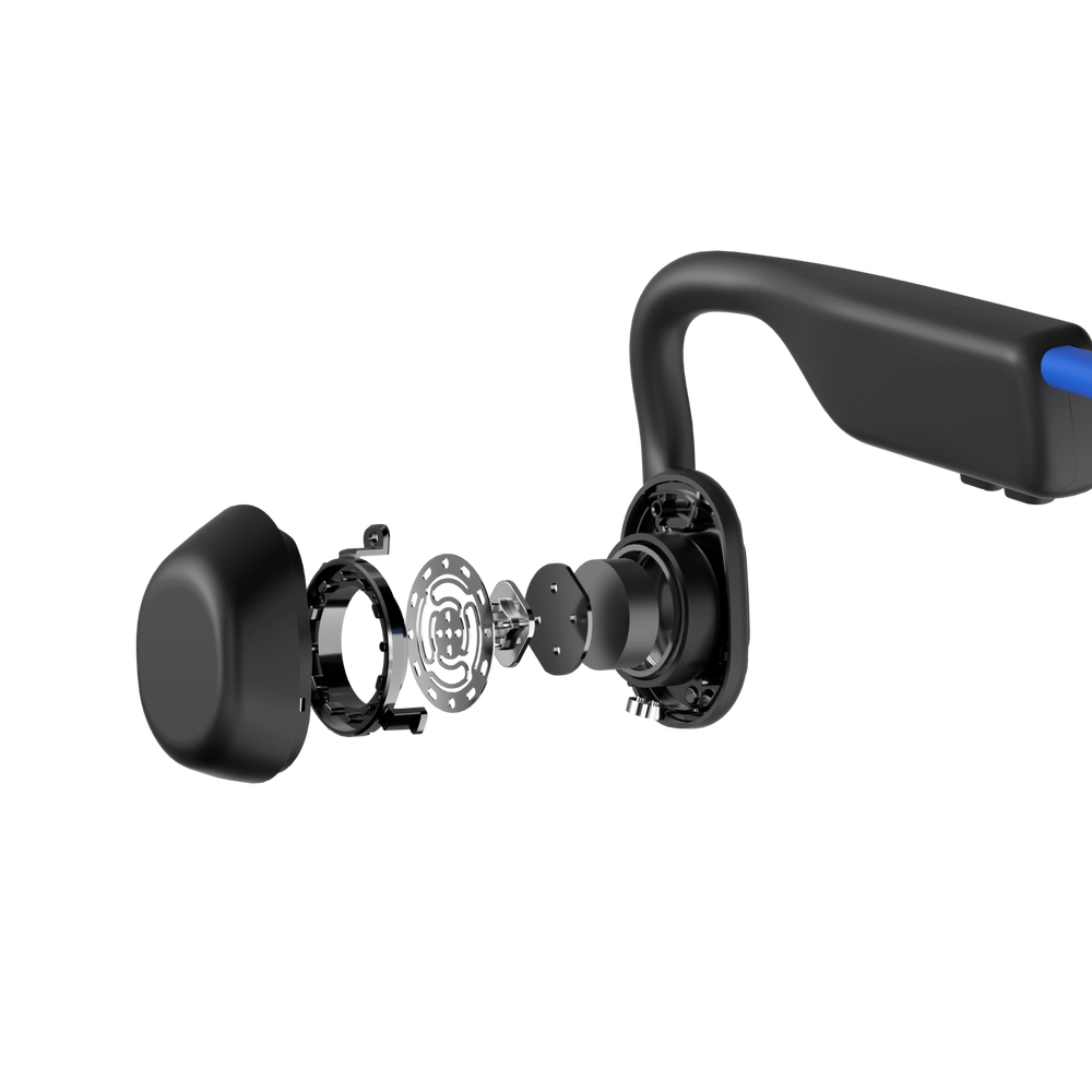 Fone de Condução Óssea Shokz OpenMove Azul