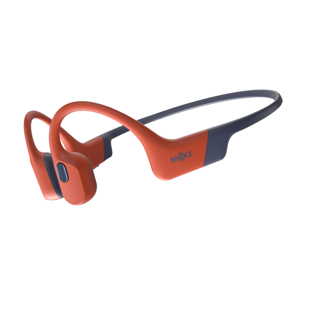 Fone de Condução Óssea Shokz OpenSwim Pro Vermelho